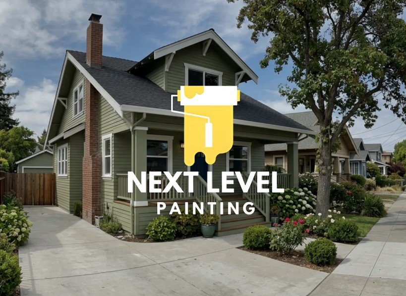 A craftsman home repainted by Next Level Painting